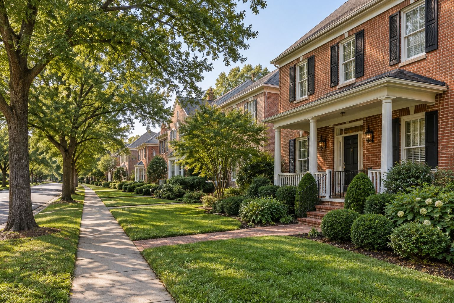 A Northern Virginia home, illustrative